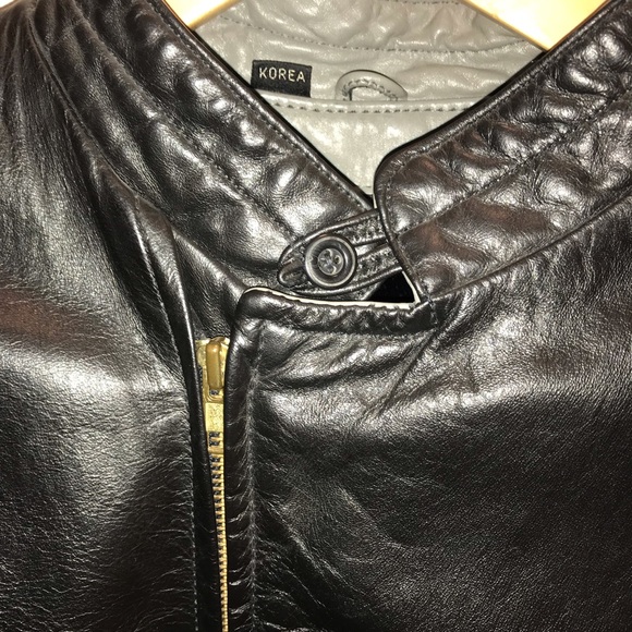 Wilsons Leather Other - Wilsons Leather Jacket Faux Fur Lined Black sz 42 Autumn
